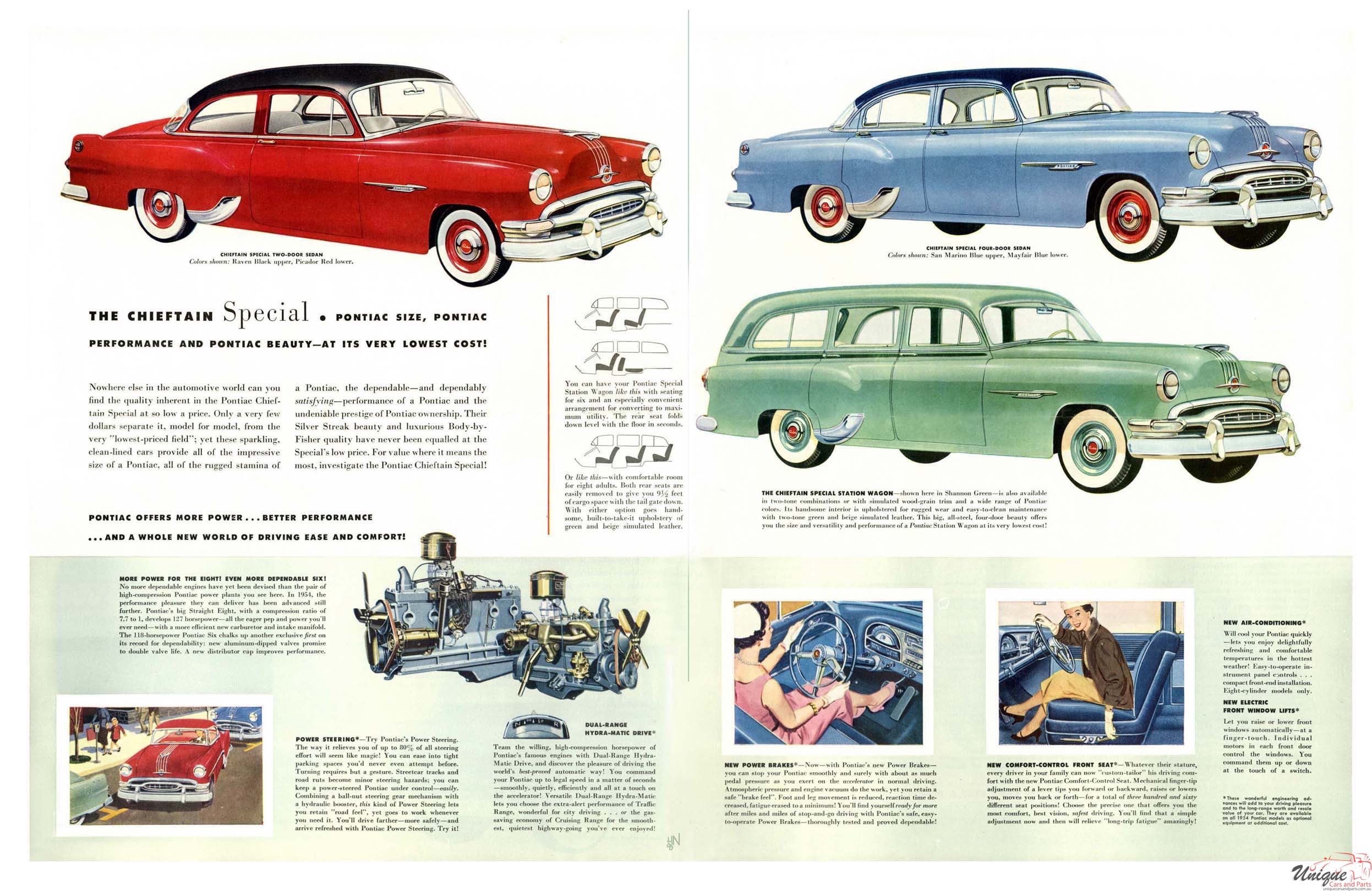 1954 Pontiac Foldout Page 5